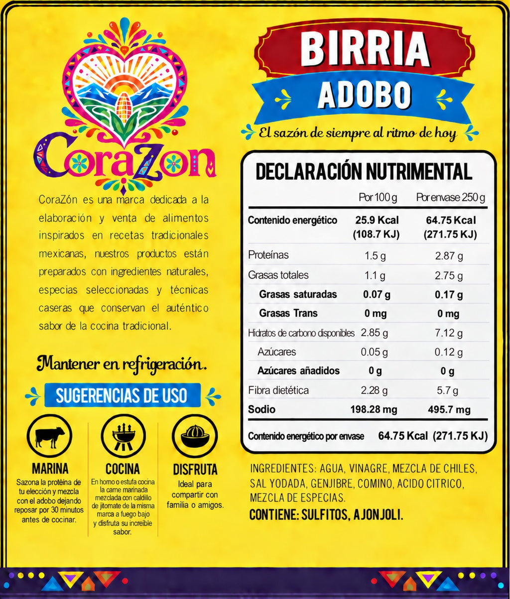 CoraZon Birria reverso