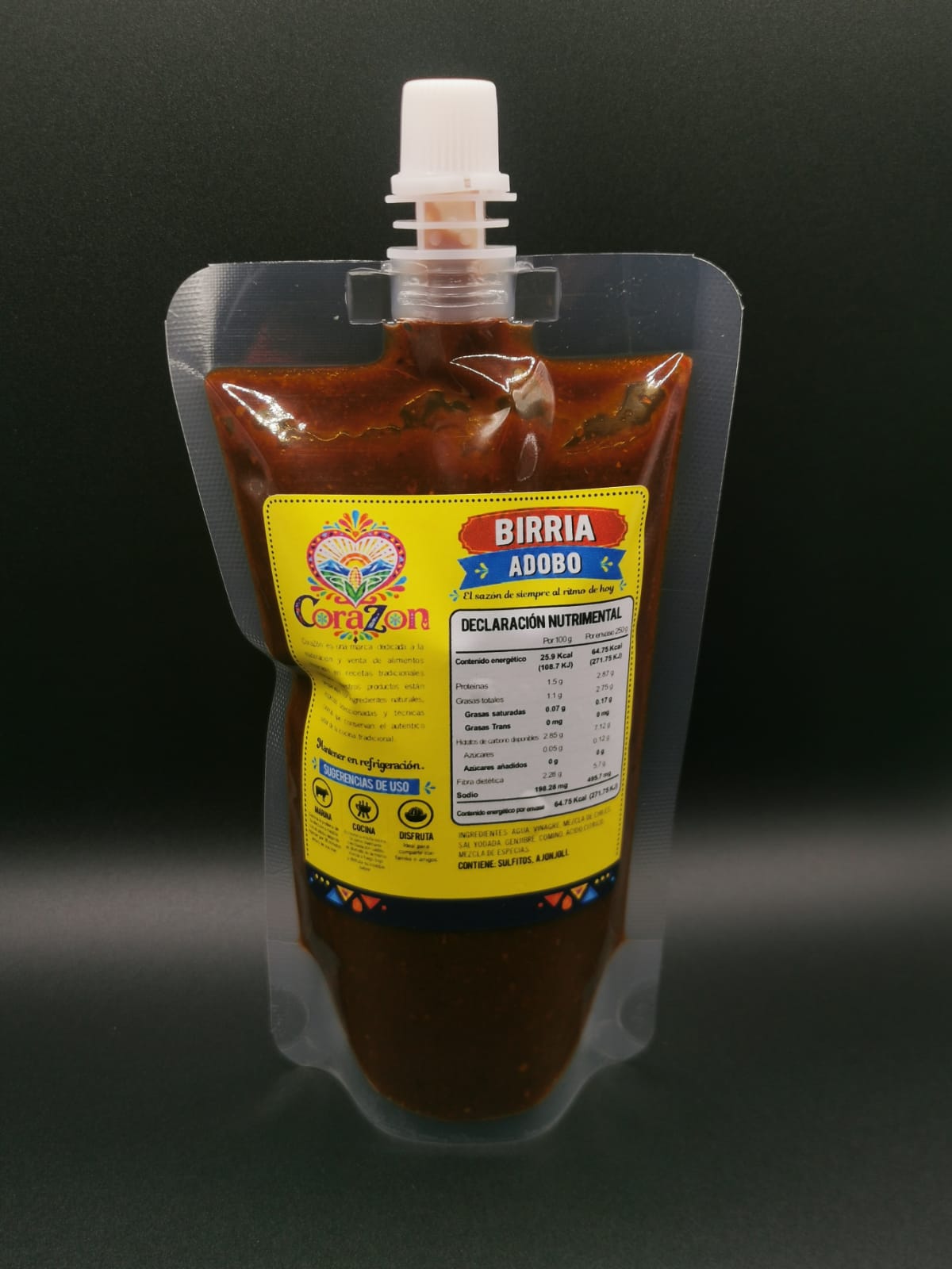 CoraZon Birria pouch reverso