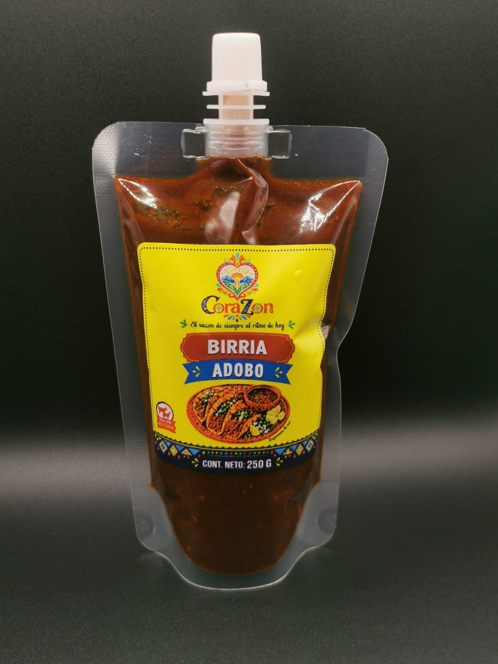 CoraZon Birria pouch frente
