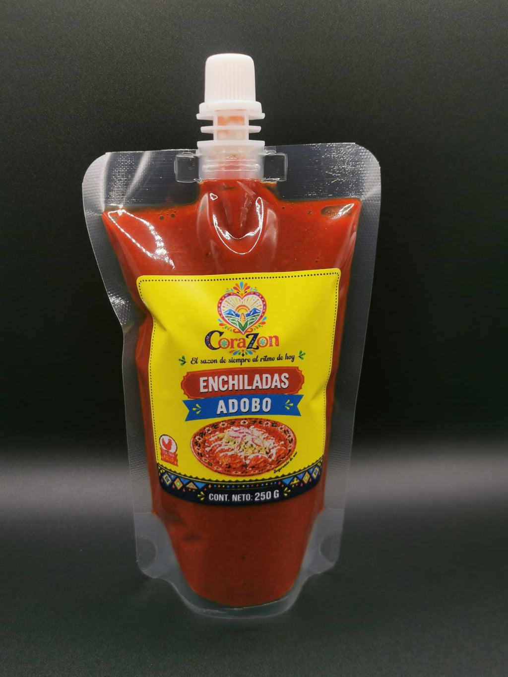 CoraZon Enchiladas pouch frente