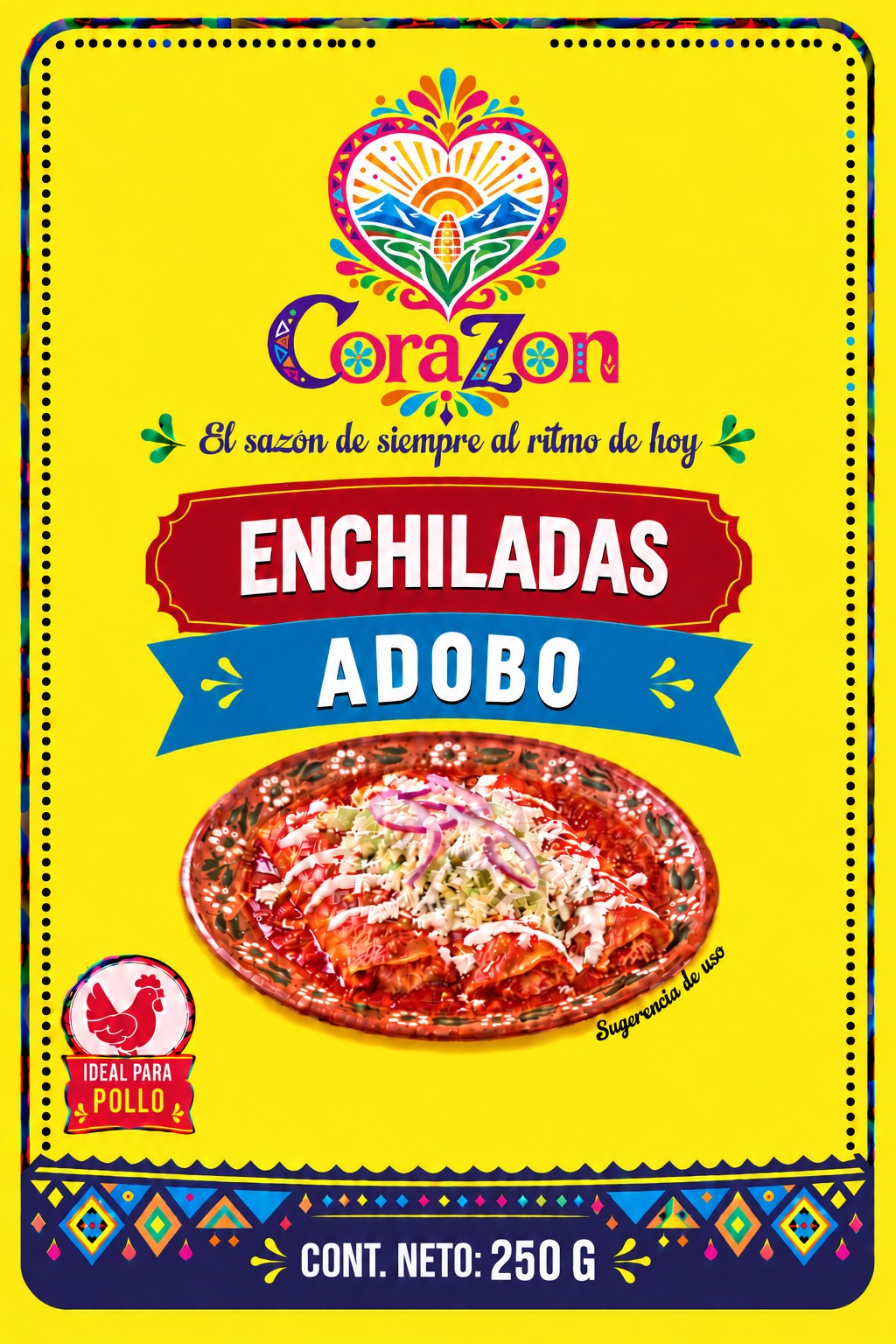 Adobo Enchiladas CoraZon